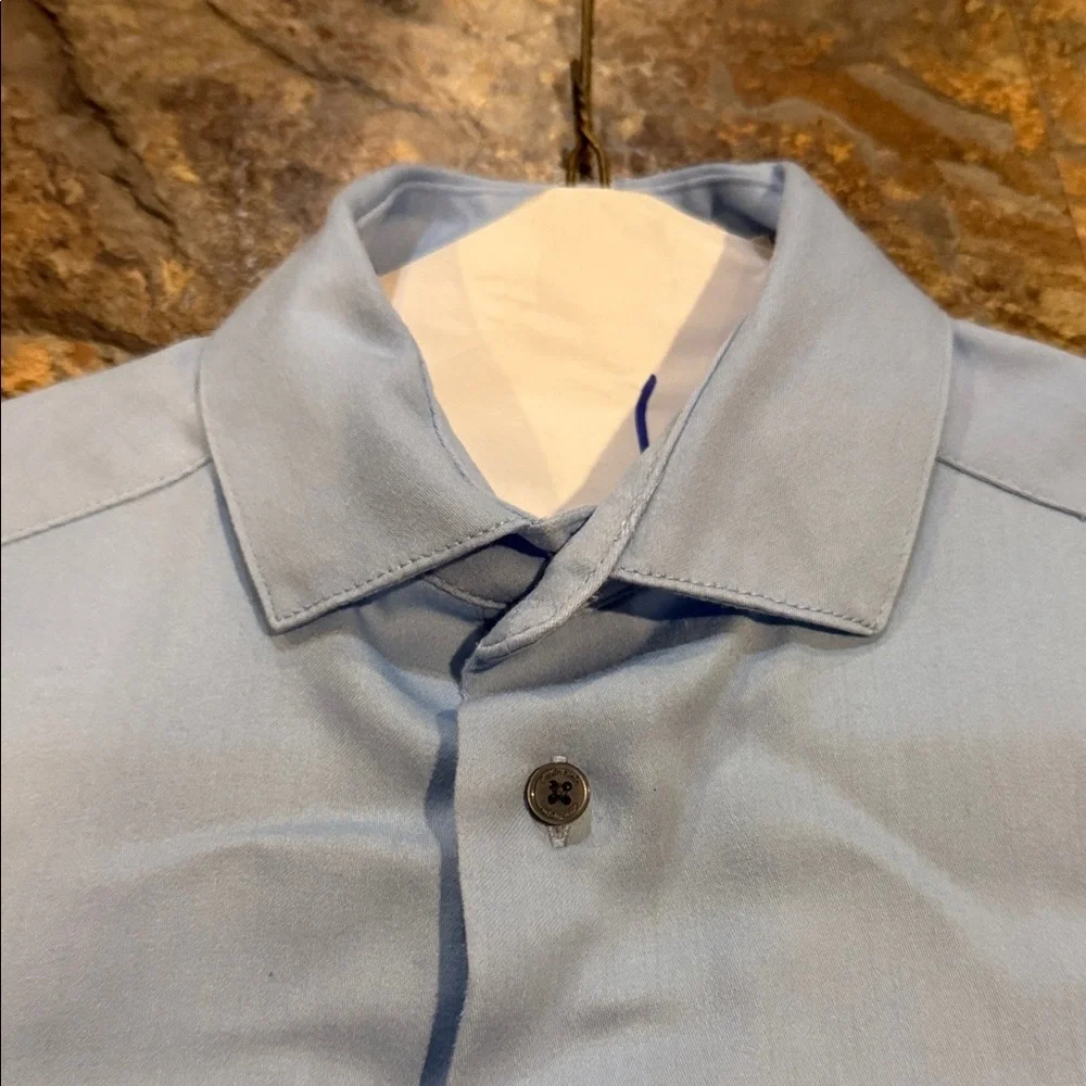 Calvin Klein Light Blue Button-Down Dress Shirt boys size 10
